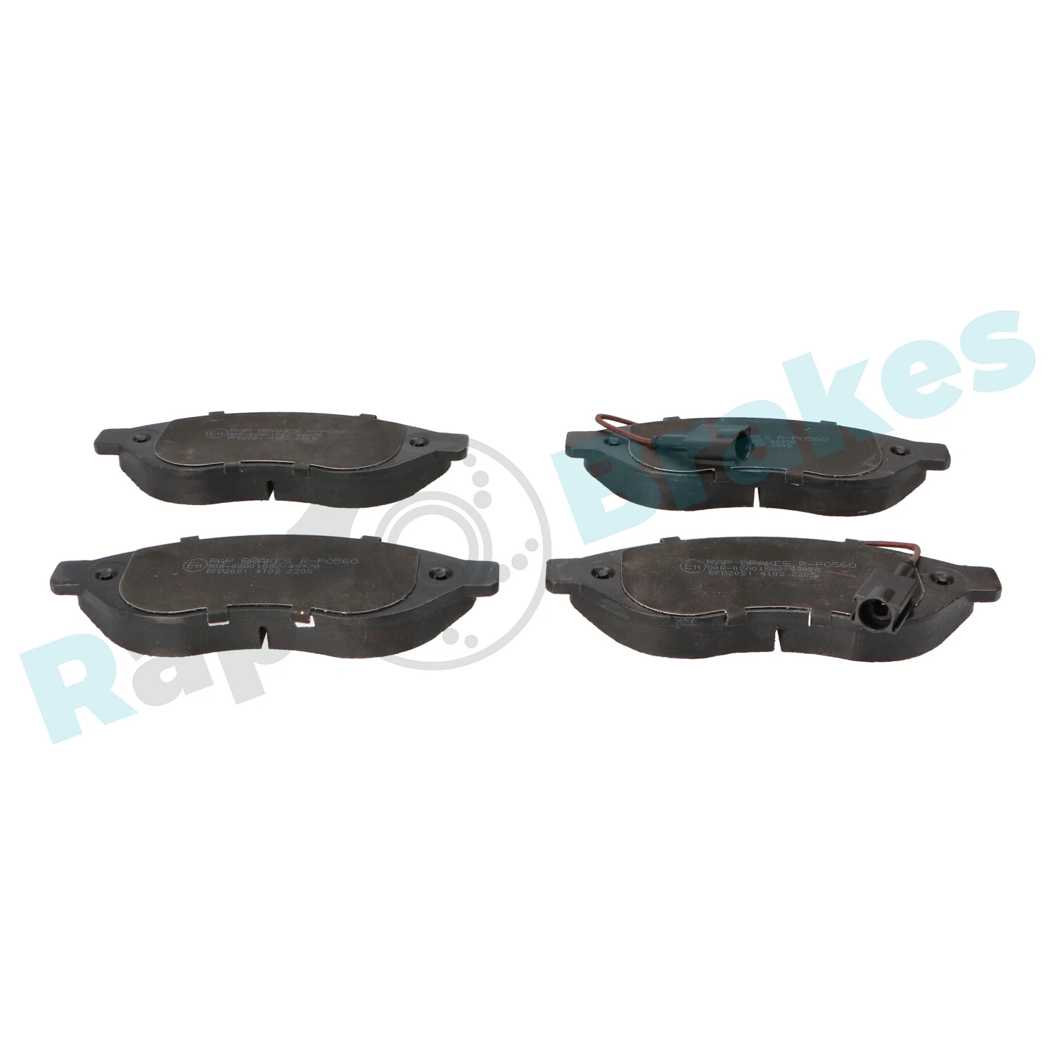 Brake Pad Set, disc brake R-P0560