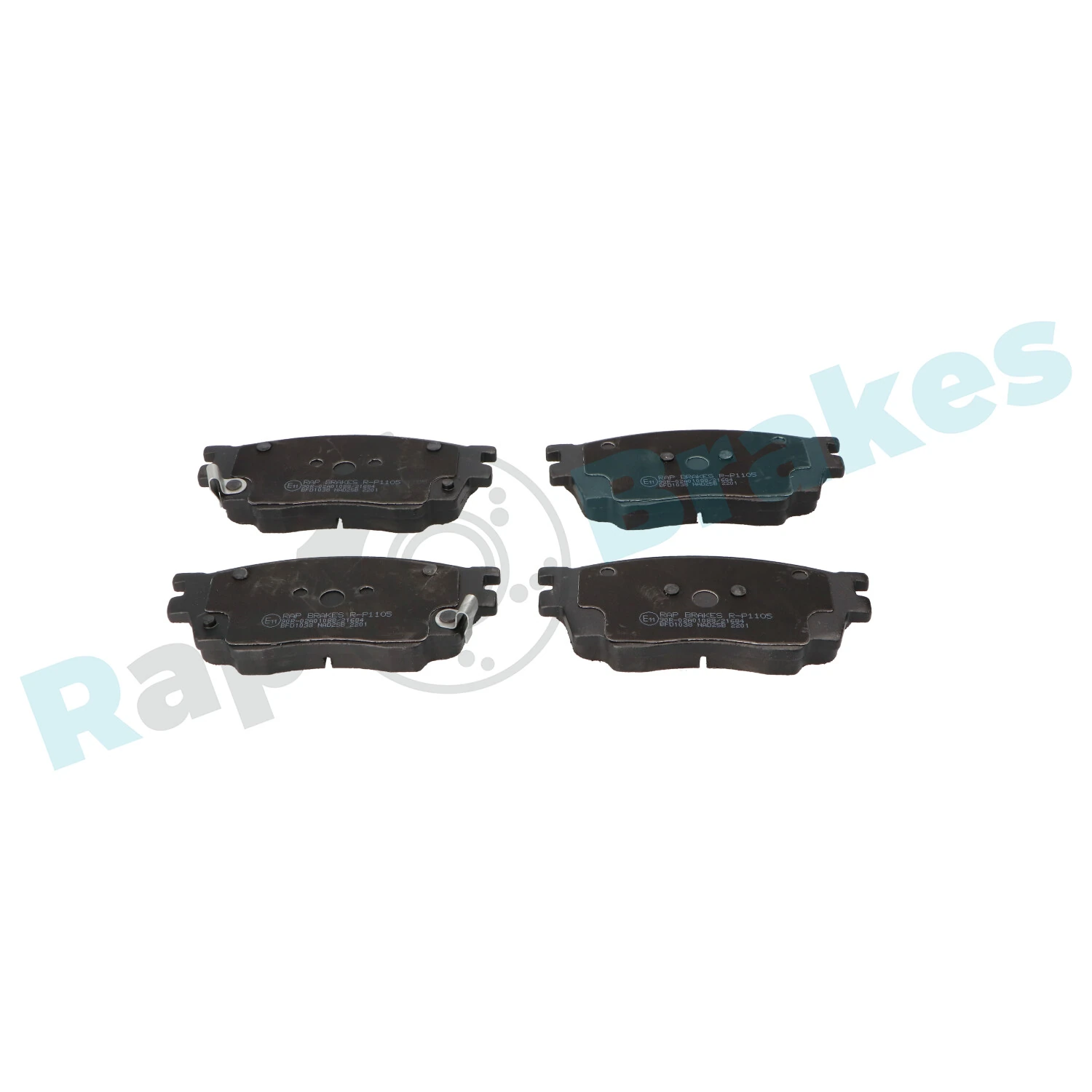 Brake Pad Set, disc brake R-P1105