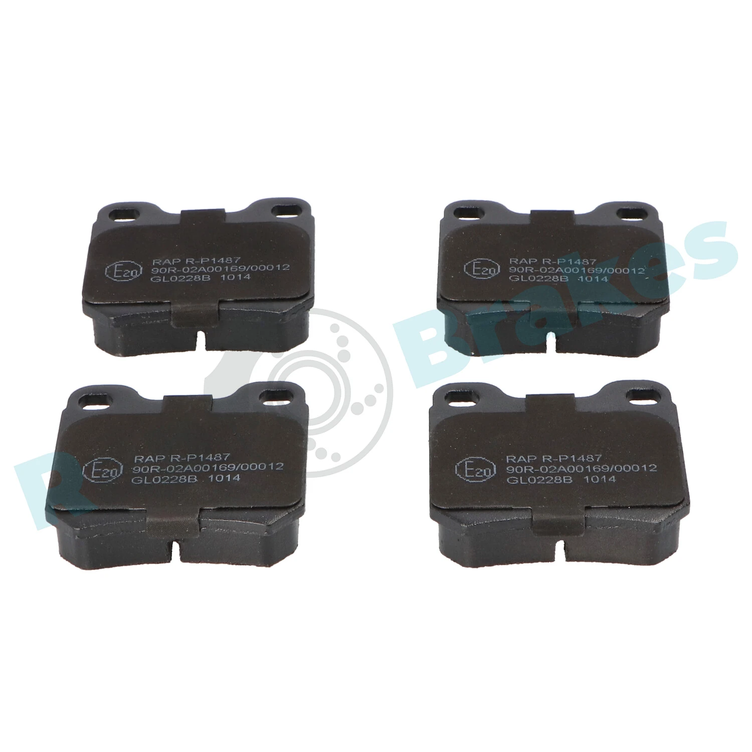 Brake Pad Set, disc brake R-P1487