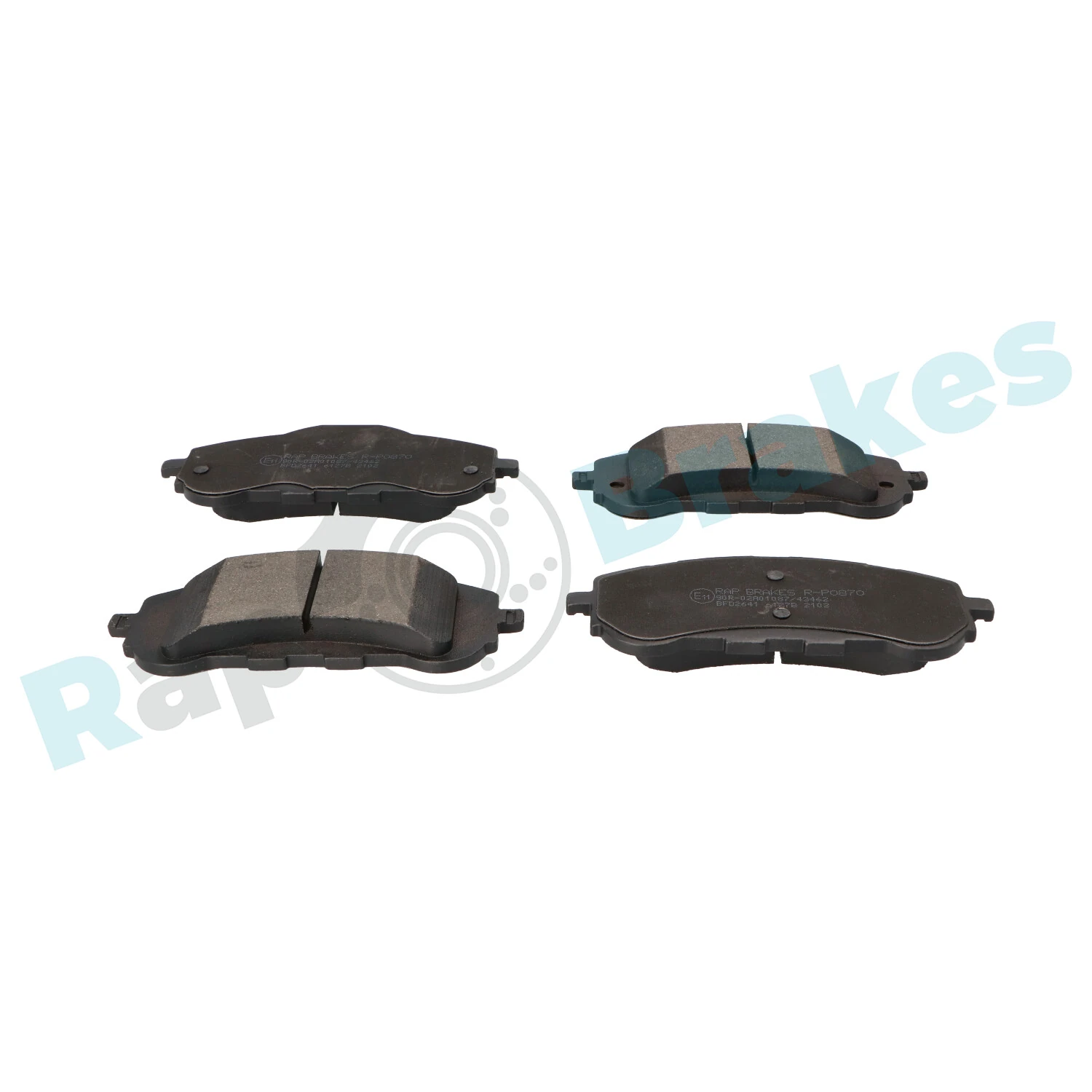 Brake Pad Set, disc brake R-P0870