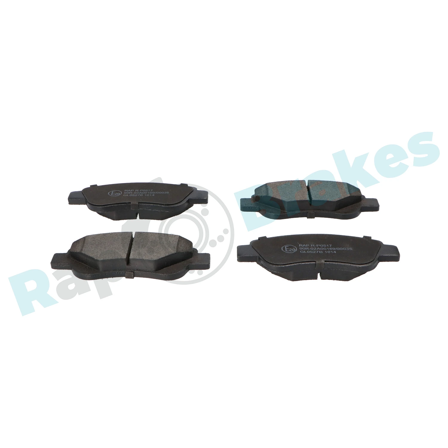 Brake Pad Set, disc brake R-P0517