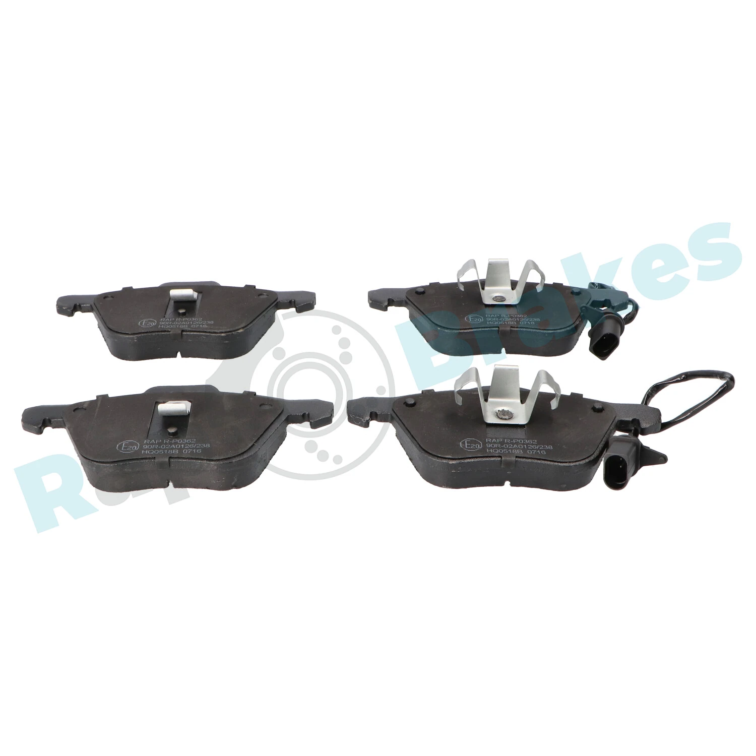 Brake Pad Set, disc brake R-P0362