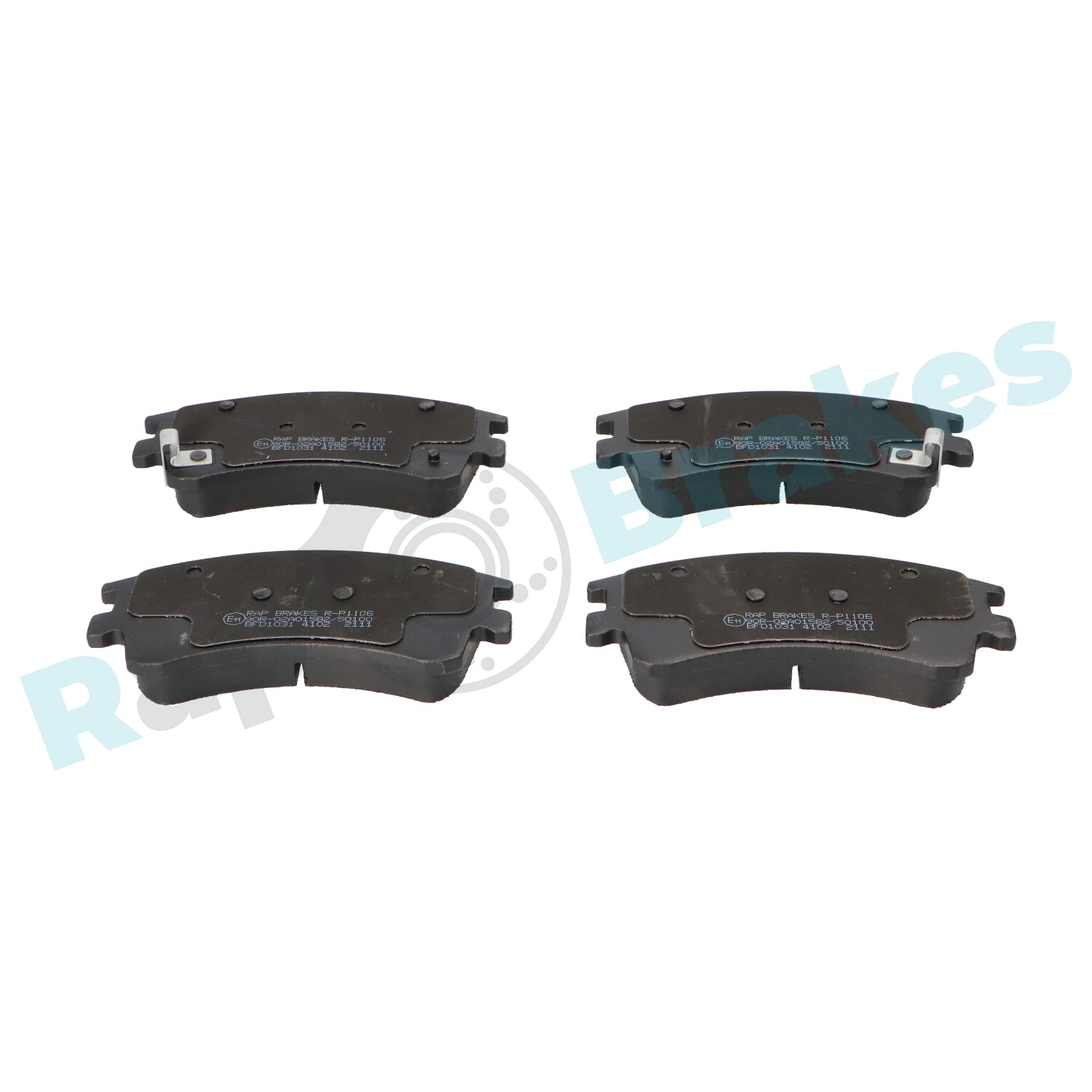 Brake Pad Set, disc brake R-P1106