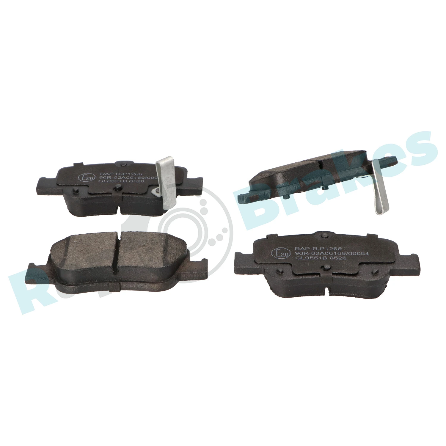 Brake Pad Set, disc brake R-P1266