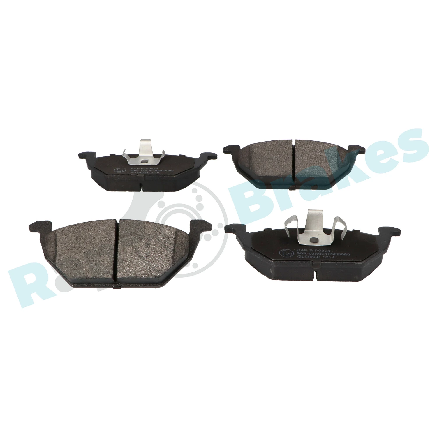 Brake Pad Set, disc brake R-P0824