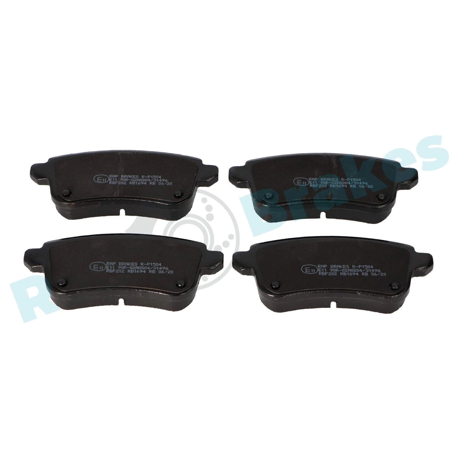 Brake Pad Set, disc brake R-P1504