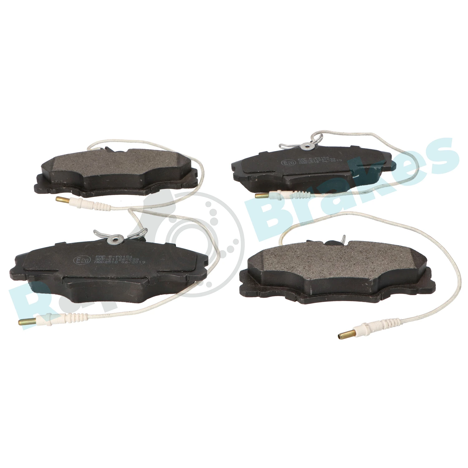 Brake Pad Set, disc brake R-P0154