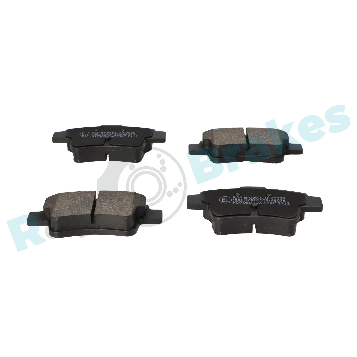 Brake Pad Set, disc brake R-P0538