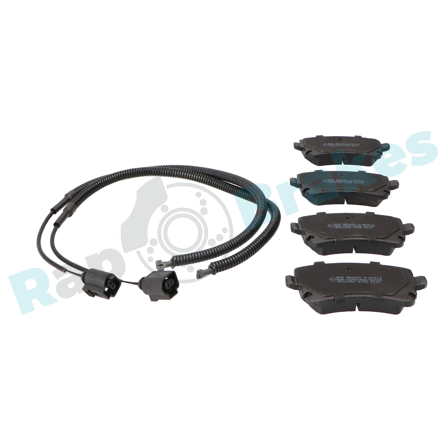 Brake Pad Set, disc brake R-P0412