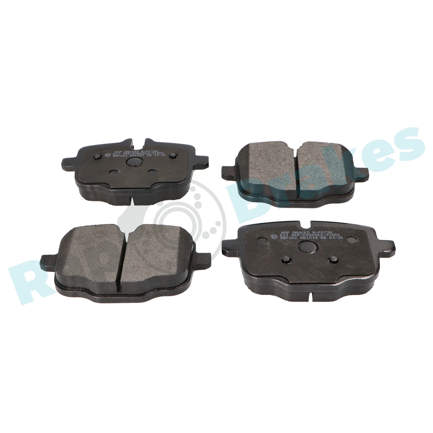 Brake Pad Set, disc brake R-P0730