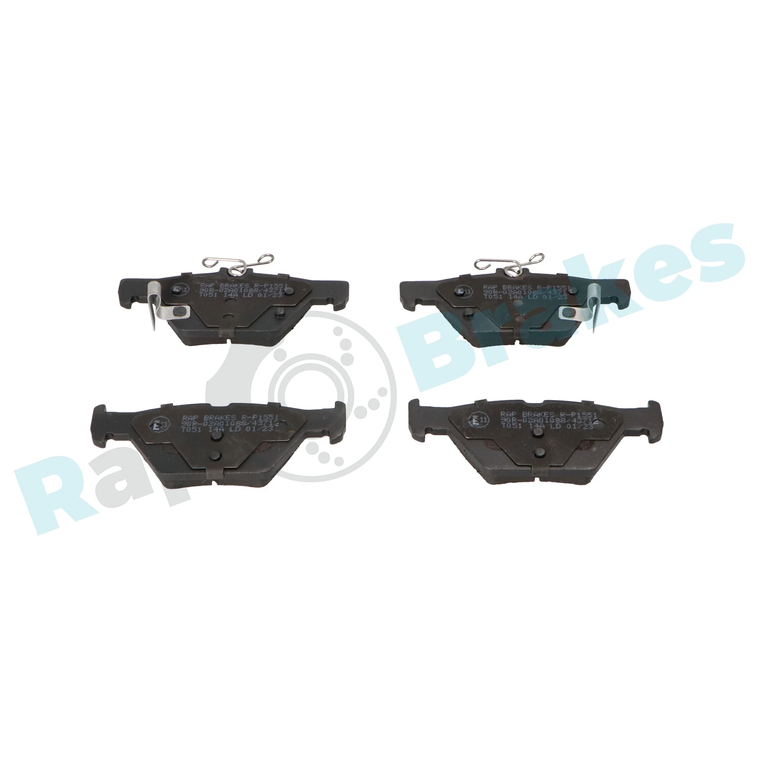 Brake Pad Set, disc brake R-P1551