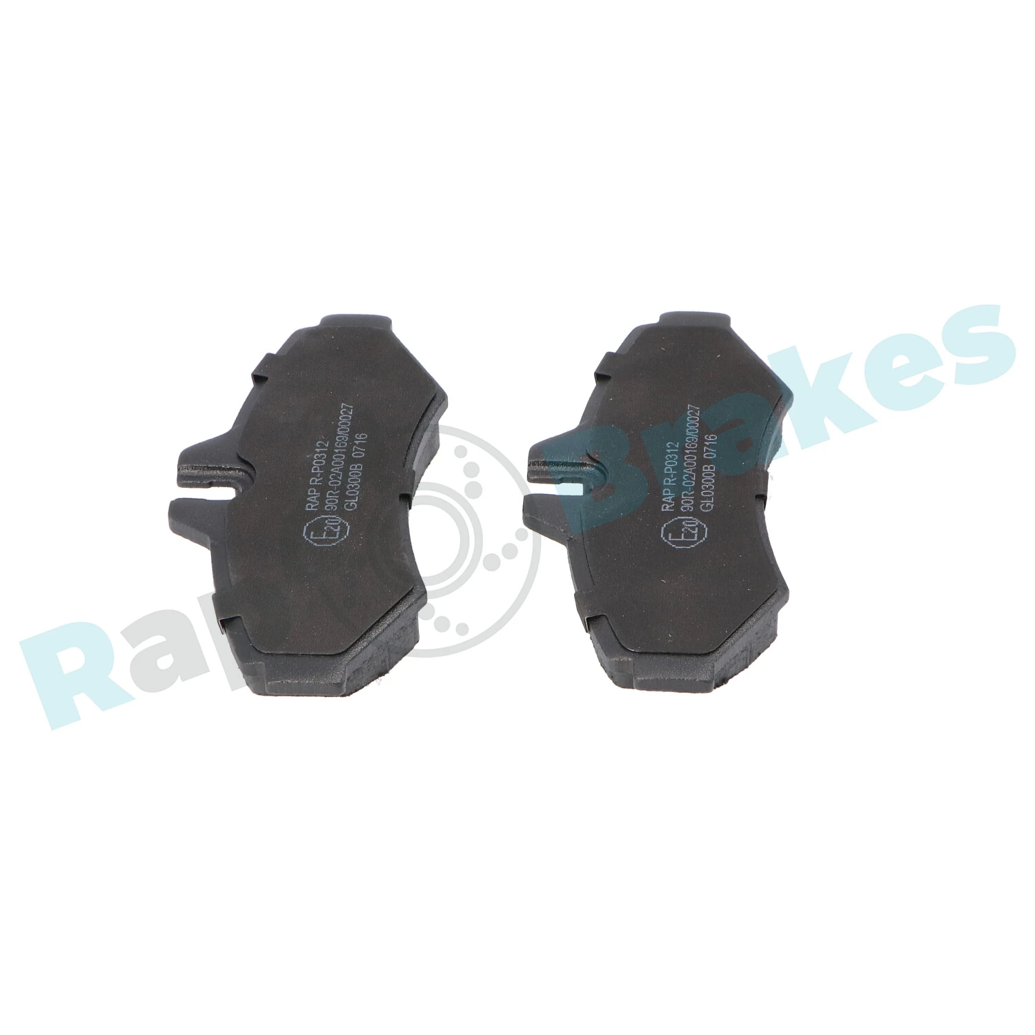 Brake Pad Set, disc brake R-P0312