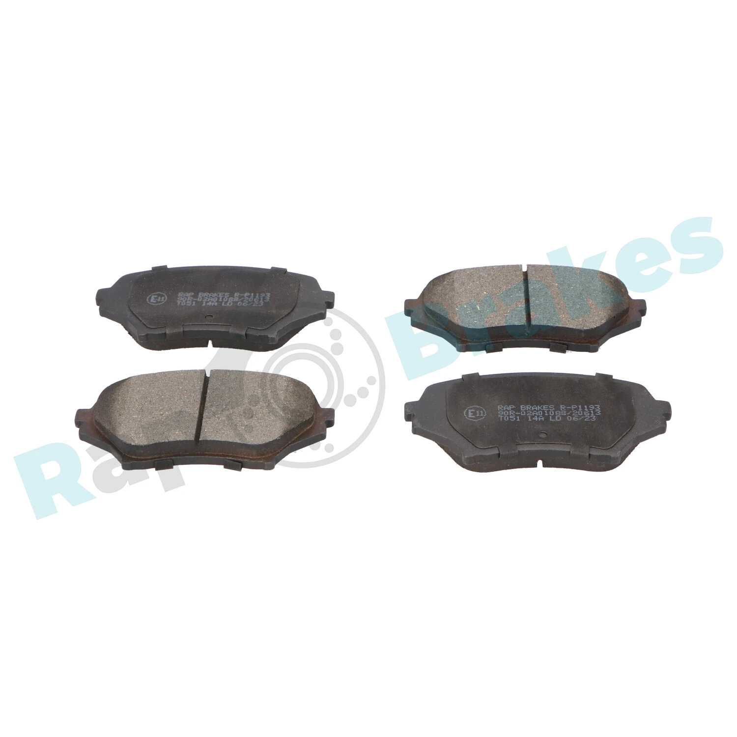 Brake Pad Set, disc brake R-P1193