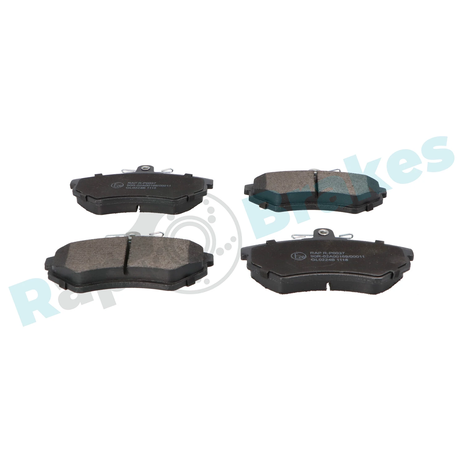 Brake Pad Set, disc brake R-P0037