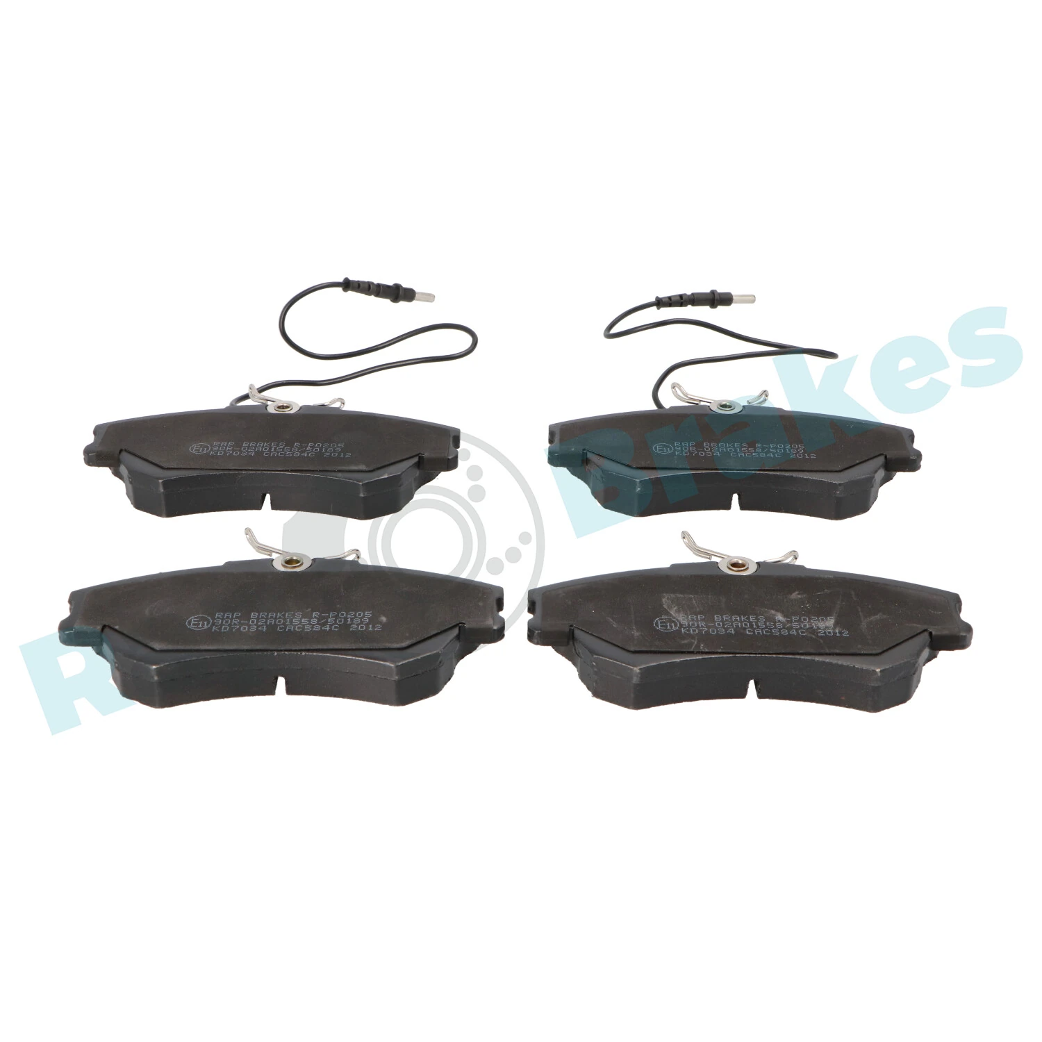 Brake Pad Set, disc brake R-P0205