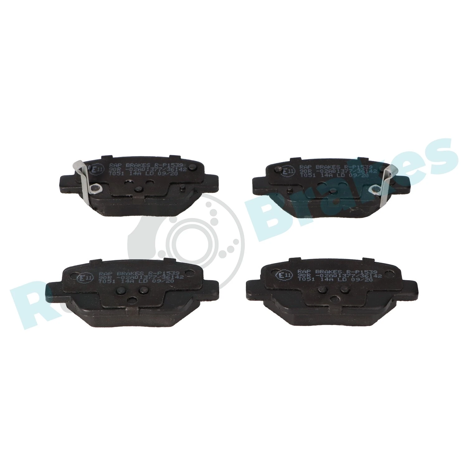 Brake Pad Set, disc brake R-P1539