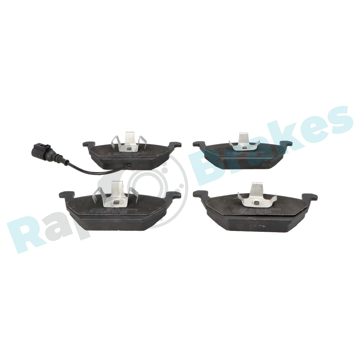 Brake Pad Set, disc brake R-P0539