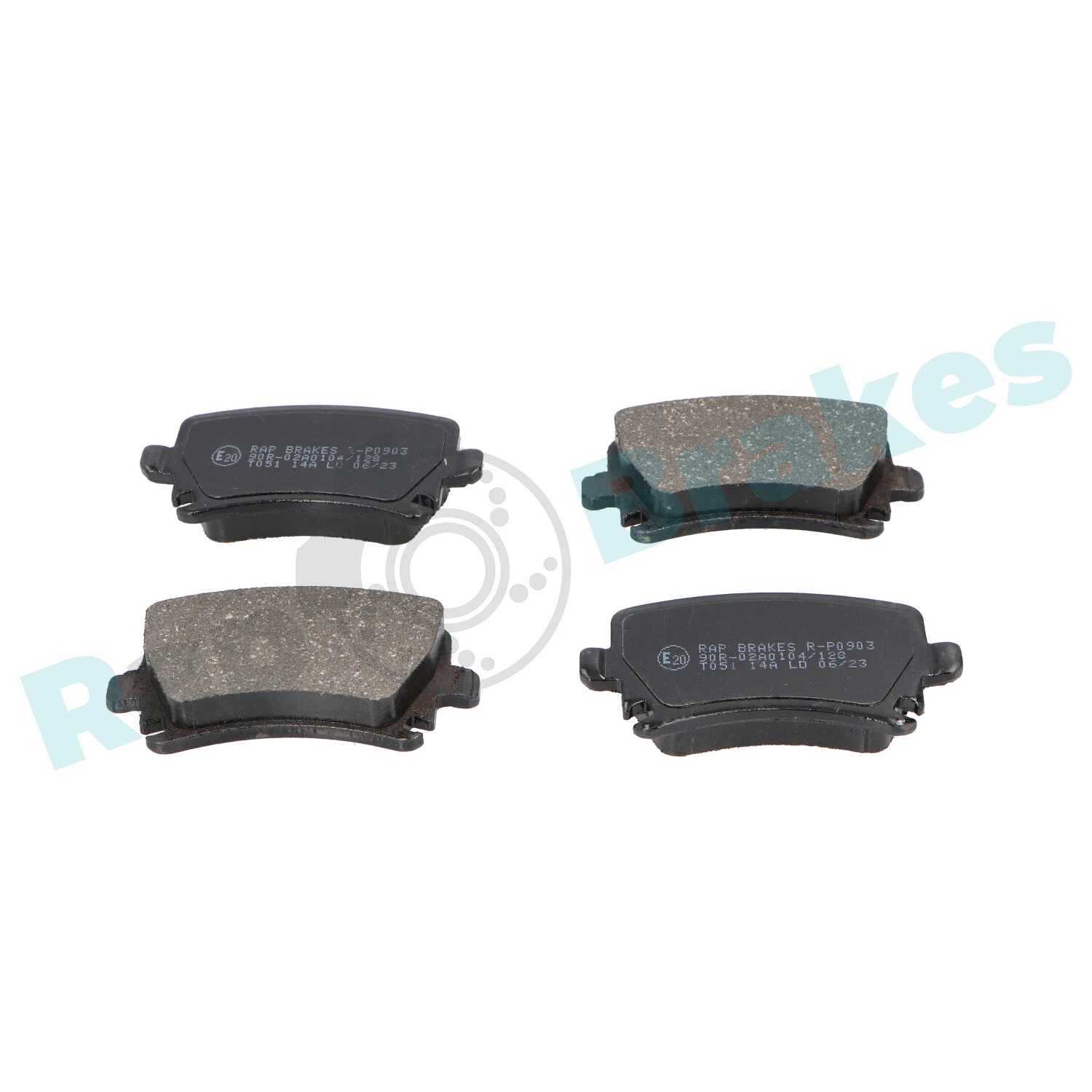 Brake Pad Set, disc brake R-P0903