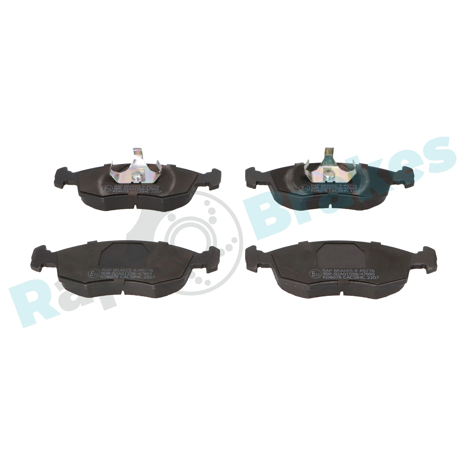 Brake Pad Set, disc brake R-P0776