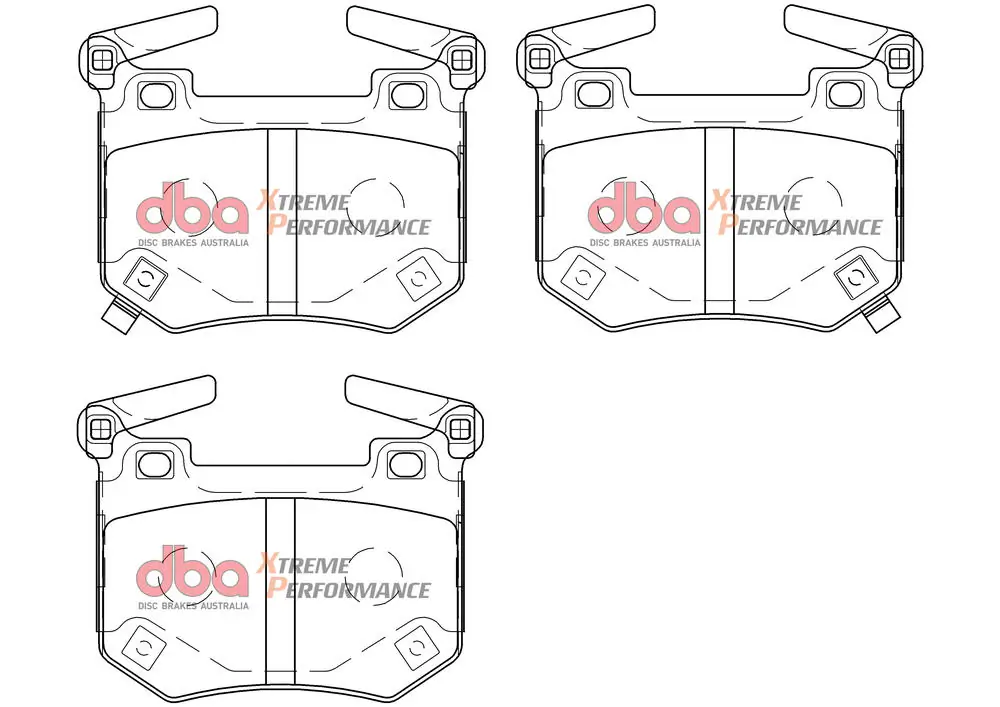 Brake Pad Set, disc brake DB15004XP