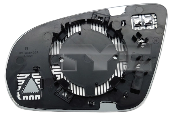 Mirror Glass, exterior mirror 321-0132-1