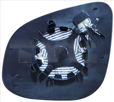 Mirror Glass, exterior mirror 328-0204-1