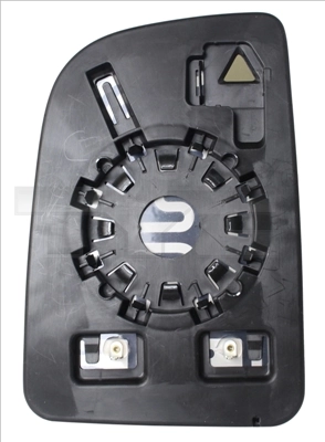 Mirror Glass, exterior mirror 321-0166-1