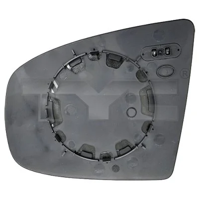 Mirror Glass, exterior mirror 303-0101-1