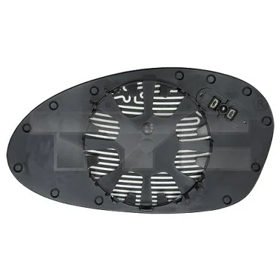 Mirror Glass, exterior mirror 303-0095-1