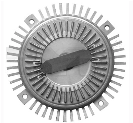 Clutch, radiator fan 802-0058