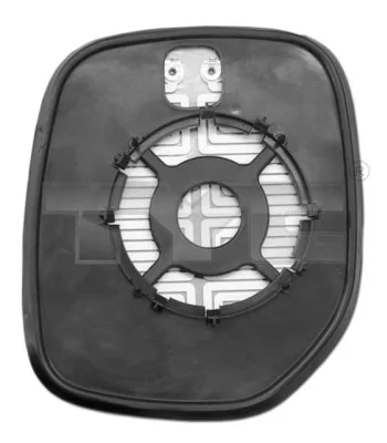 Mirror Glass, exterior mirror 305-0008-1