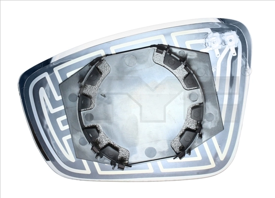 Mirror Glass, exterior mirror 337-0225-1