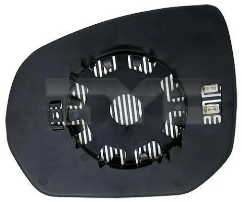 Mirror Glass, exterior mirror 305-0124-1