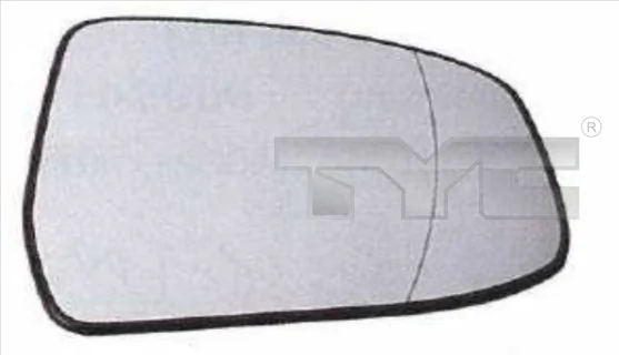 Mirror Glass, exterior mirror 310-0117-1