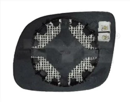 Mirror Glass, exterior mirror 332-0015-1