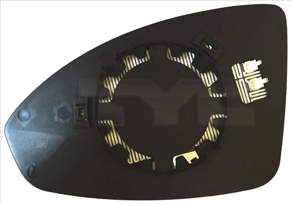 Mirror Glass, exterior mirror 306-0015-1