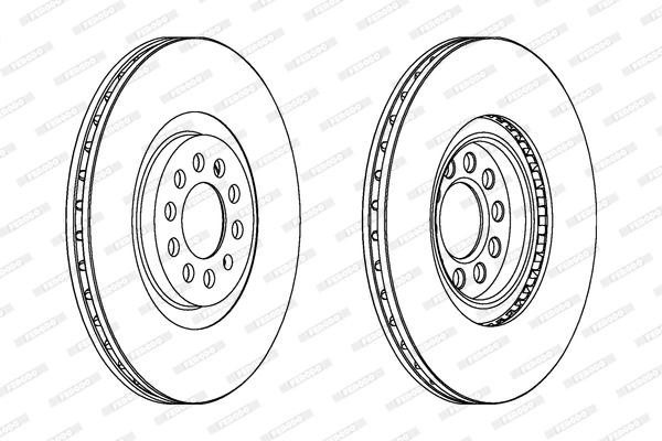 Brake Disc PREMIER Coat+ disc DDF1118C