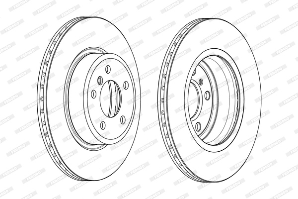 Brake Disc PREMIER DDF2039C