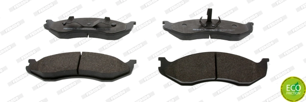 Brake Pad Set, disc brake PREMIER ECO FRICTION FDB1267
