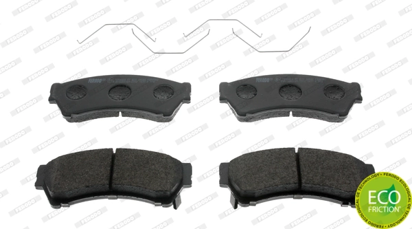 Brake Pad Set, disc brake PREMIER ECO FRICTION FDB4062
