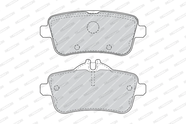 Brake Pad Set, disc brake PREMIER FDB4169