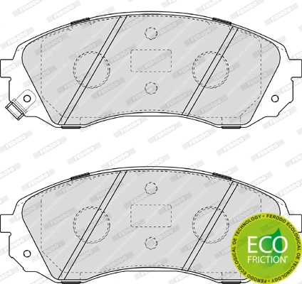 Brake Pad Set, disc brake PREMIER ECO FRICTION FDB4113