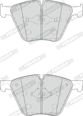 Kit de plaquettes de frein, frein à disque FUSE+ Technology FDB4258