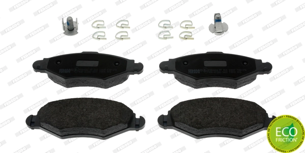 Brake Pad Set, disc brake PREMIER ECO FRICTION FDB1378