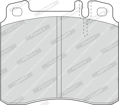 Brake Pad Set, disc brake PREMIER ECO FRICTION FDB800