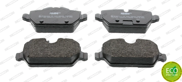 Brake Pad Set, disc brake PREMIER ECO FRICTION FDB4383