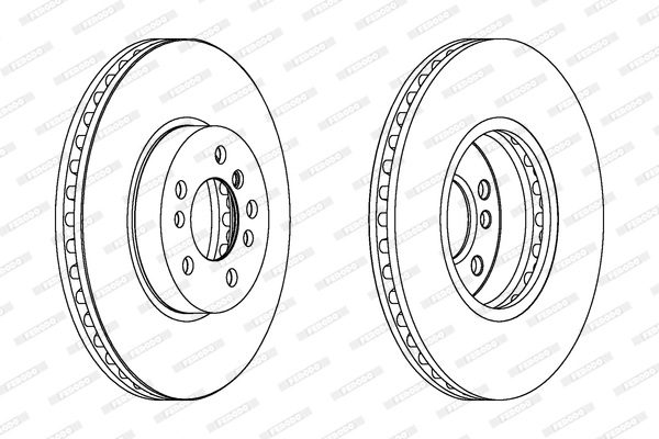 Тормозной диск PREMIER Coat+ disc DDF1256C-1