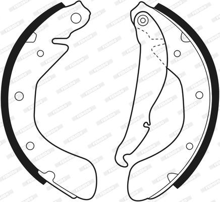 Brake Shoe Set PREMIER FSB335