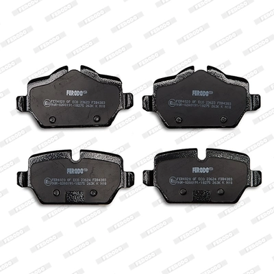 Brake Pad Set, disc brake PREMIER ECO FRICTION FDB4383