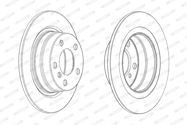 Brake Disc PREMIER DDF2197C